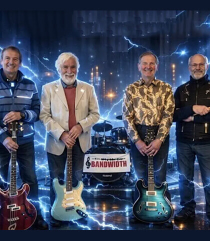 Live Music: Bandwidth Saturday 18th July 2026 Find out more